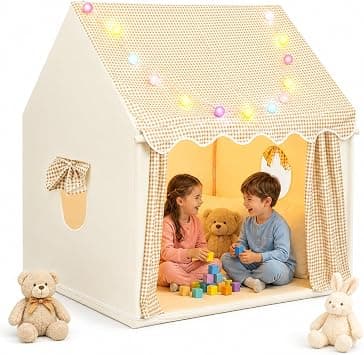 eSynic Casa de Juegos con Luces LED