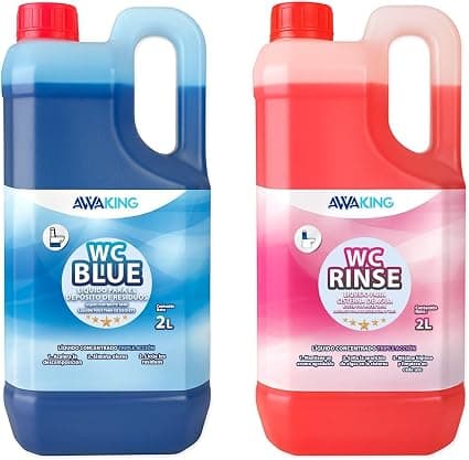 PLANTAWA Líquido Químico Blue 2L + Rinse 2L