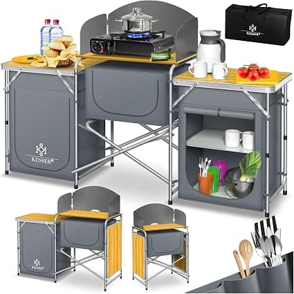 KESSER Armario de Cocina de Camping