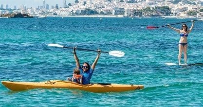 Kajakkutleie nær Benidorm, ved La Bocana Sailing Point