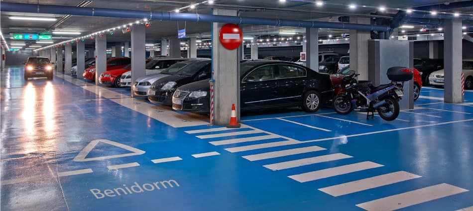 Parkering i Benidorm
