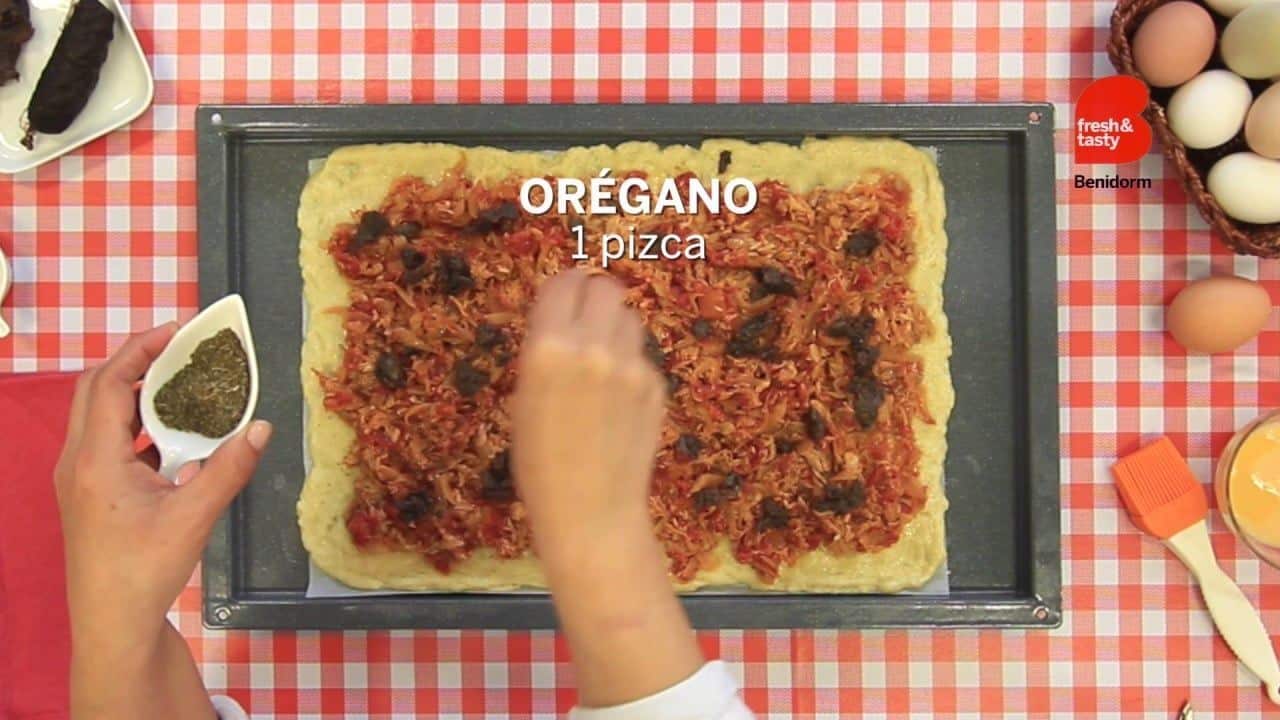 Receta coca farcida