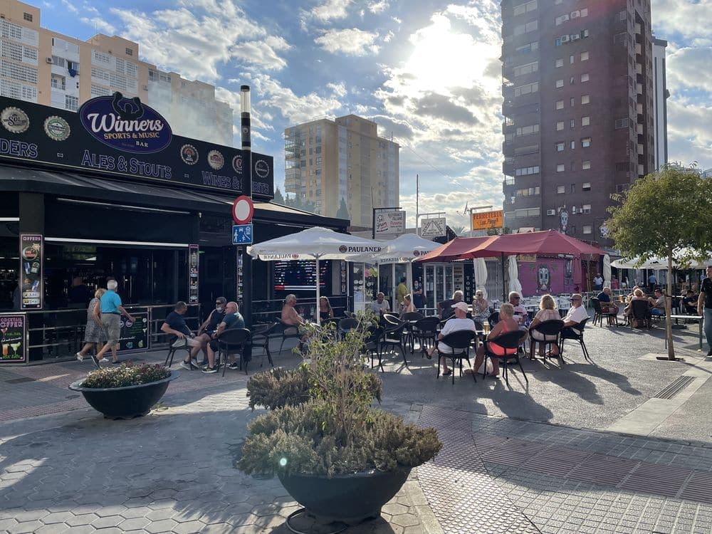 Restaurantes en la calle gerona de benidorm