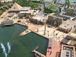 Terra Mítica, nær campingplassen i Benidorm