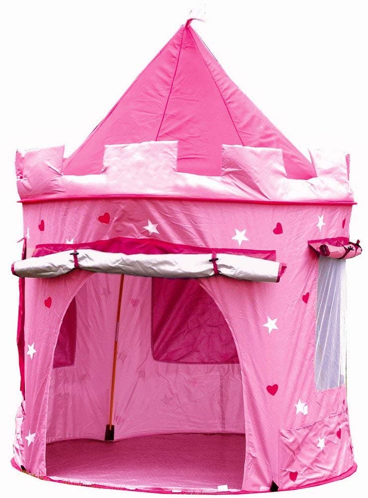 Castillo rosa para niños