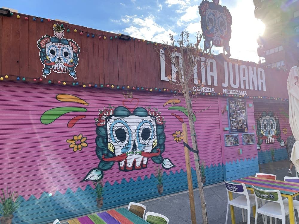 Restaurante mexicano la tia juana, en benidorm