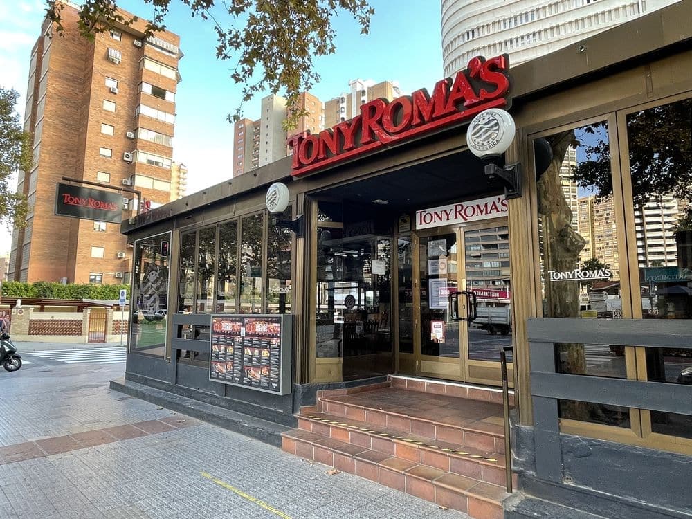 Hamburguesería tony roma's en benidorm