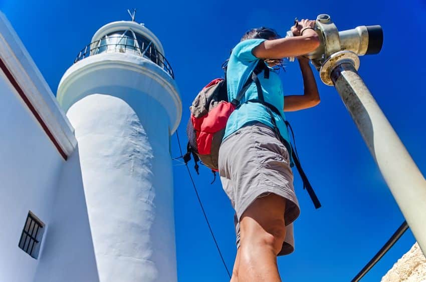 Fyrtårnet i Albir i Alfaz del Pi