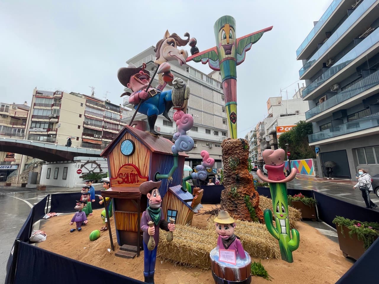 Fallas-festivalen i Benidorm