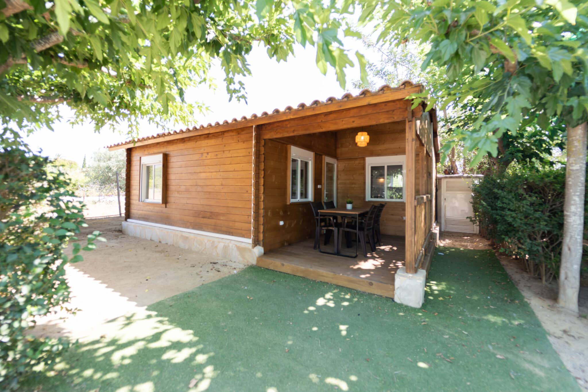 Terraza bungalow familias numerosas