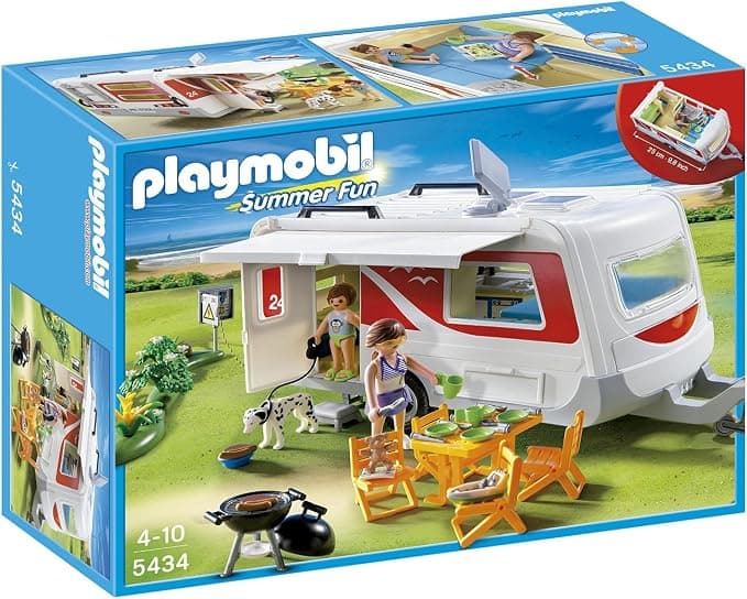 PLAYMOBIL Vacaciones – Caravana Camping (5434)