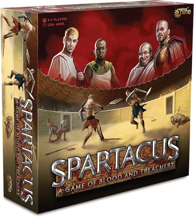 Gale Force Nine Spartacus: Un Juego de Sangre y Traición