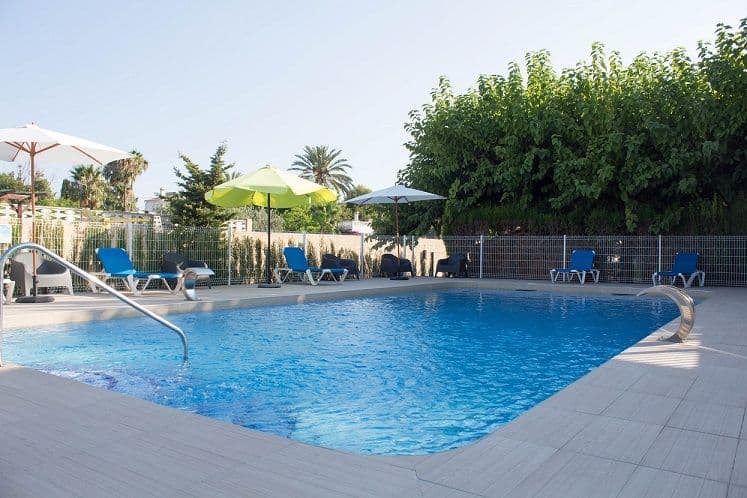 Camping con piscina en Benidorm