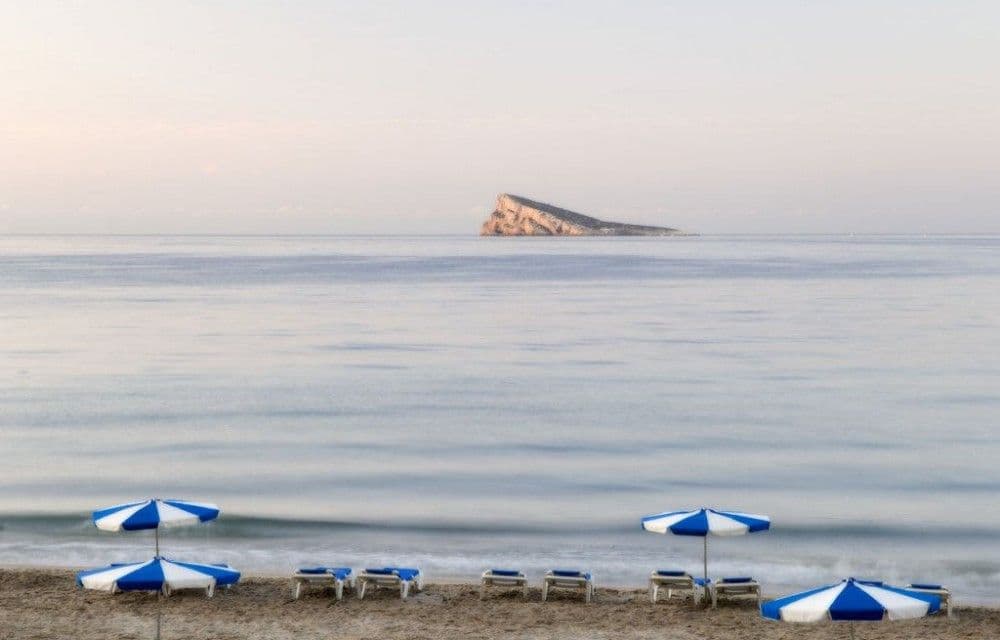 Benidorm playa isla