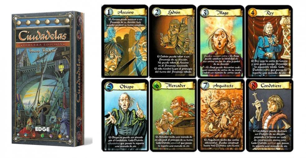 Imagen del juego ciudadelas