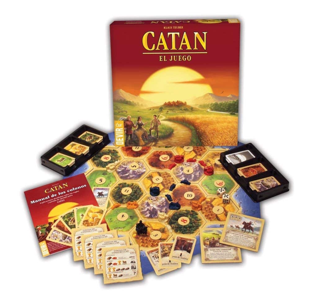 Imagen de colonos de catán, un juego para no aburrirse