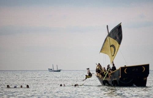 Navi dello sbarco a villajoyosa
