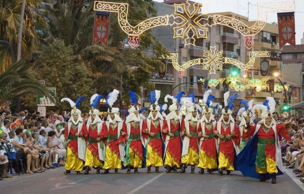 Parata dei mori e cristiani di villajoyosa