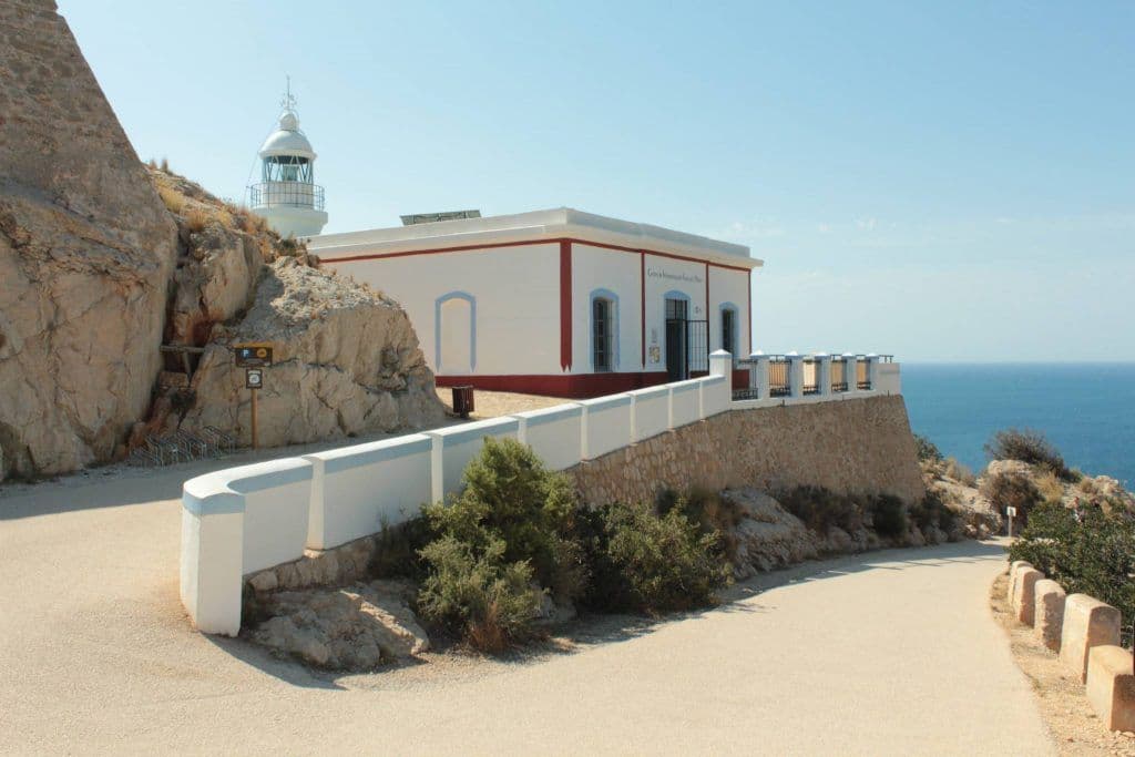 Vuurtorenroute albir, een wijk van l'alfàs del pi