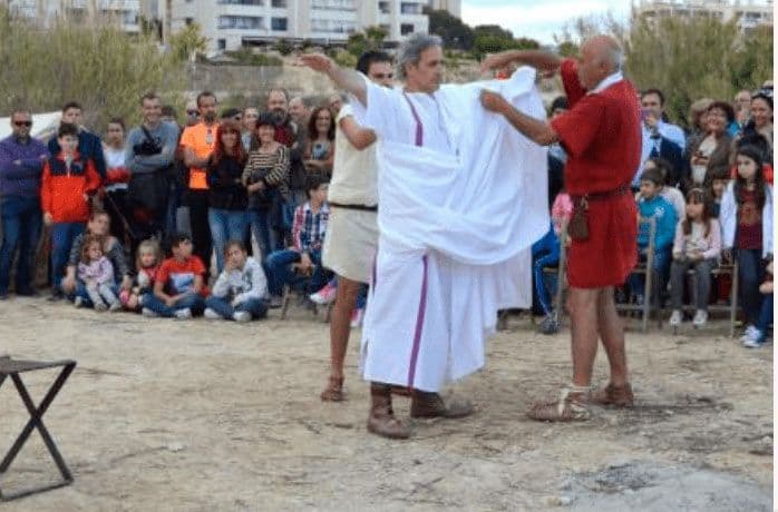 Rievocazione romana villajoyosa