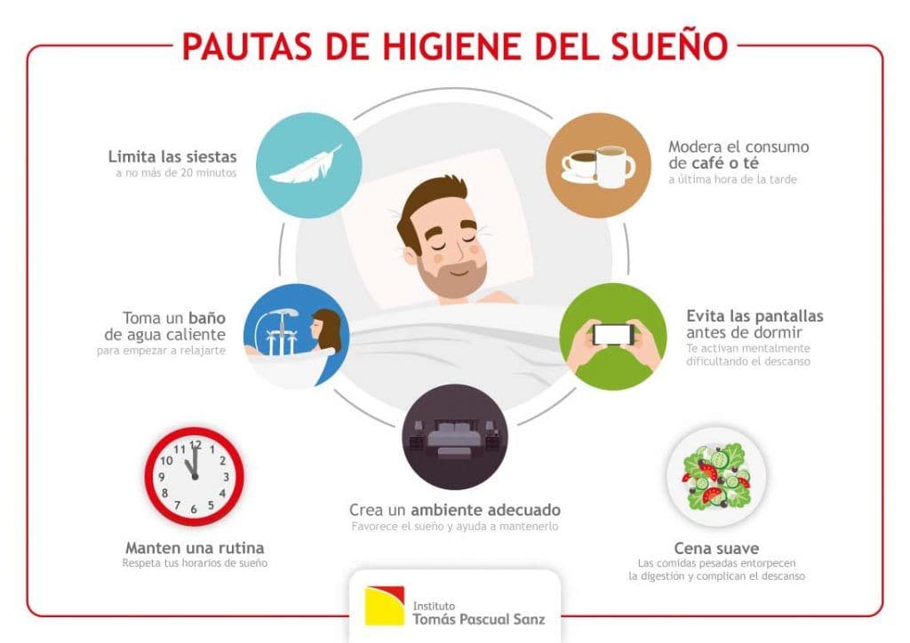 Pautas de higiene del sueño