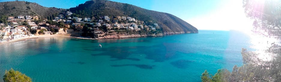 Portet-strand in moraira