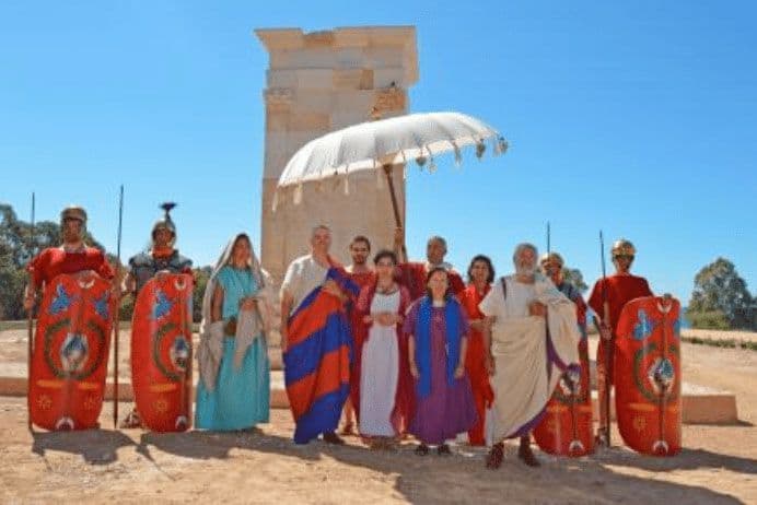 Rievocazione di un processo romano al festvm alonis villajoyosa
