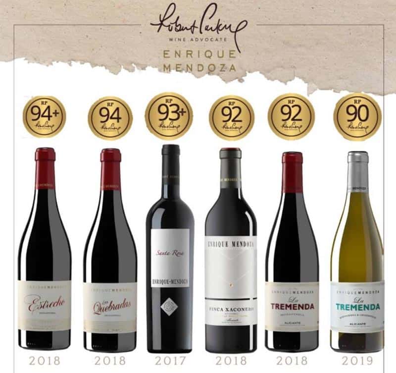 Best wines from enrique mendoza