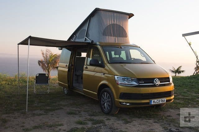 Furgoneta camper volkswagen california para alquilar