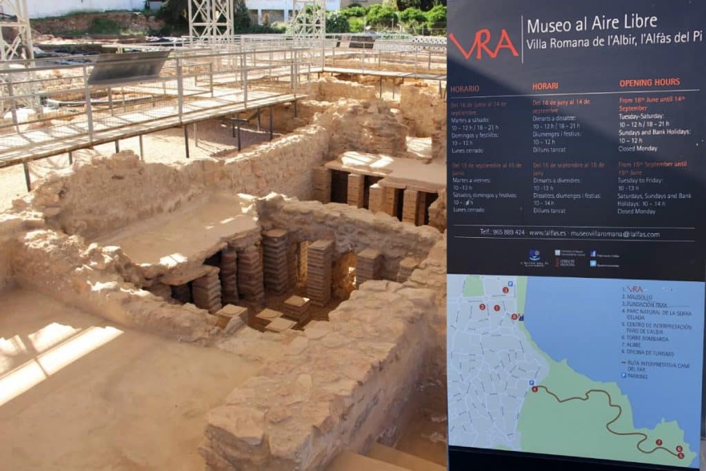 Alfaz villa romana. Jpg