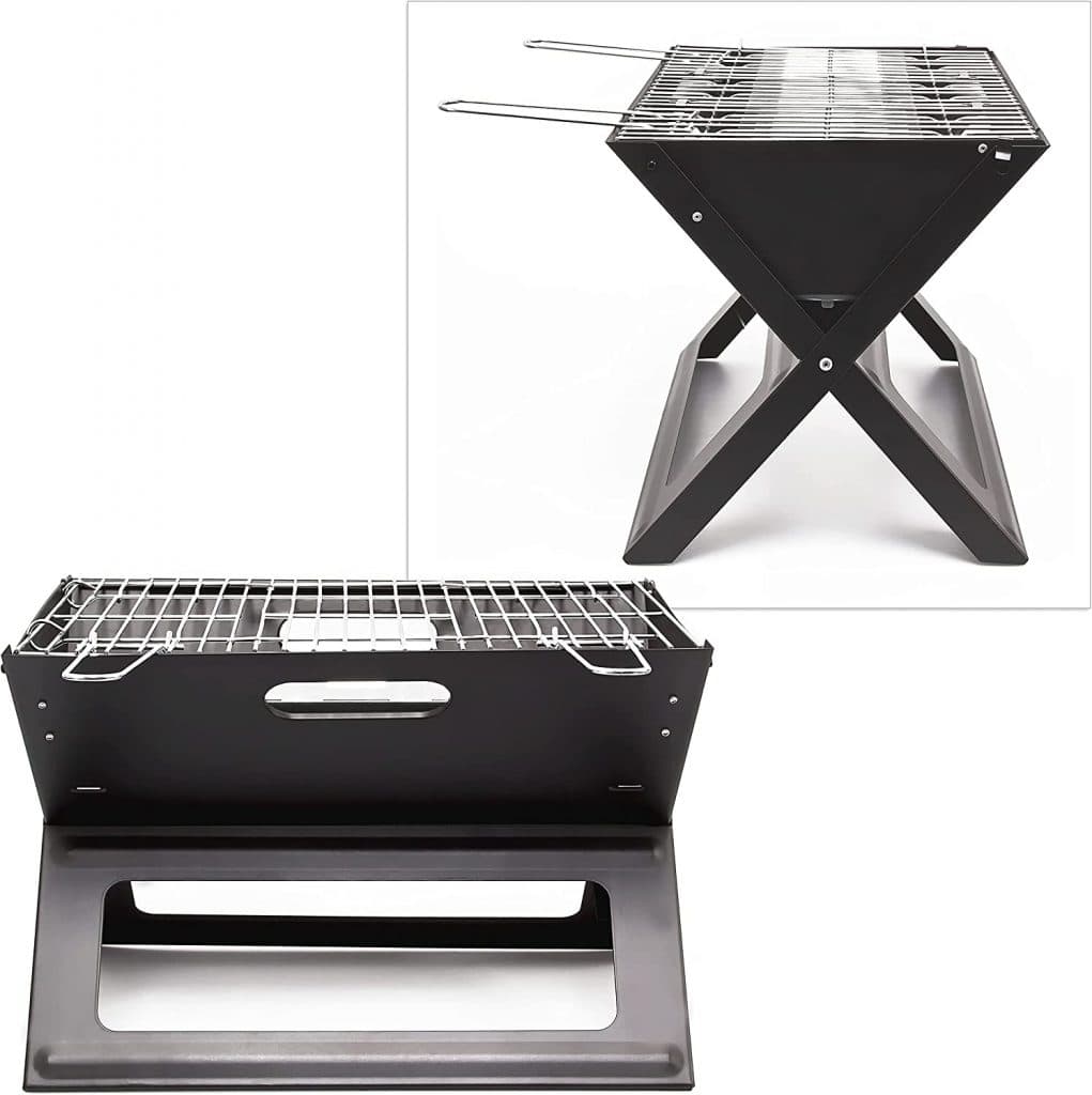 Barbacoa plegable relaxdays
