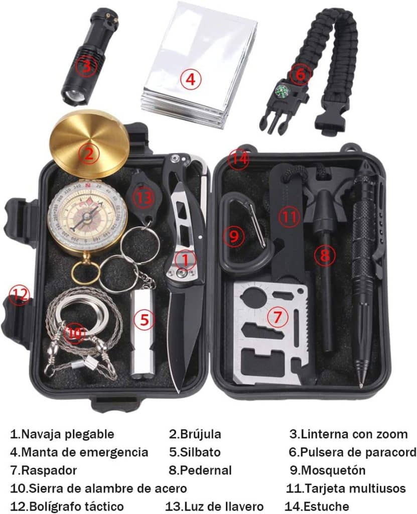 Kit de supervivencia homvik