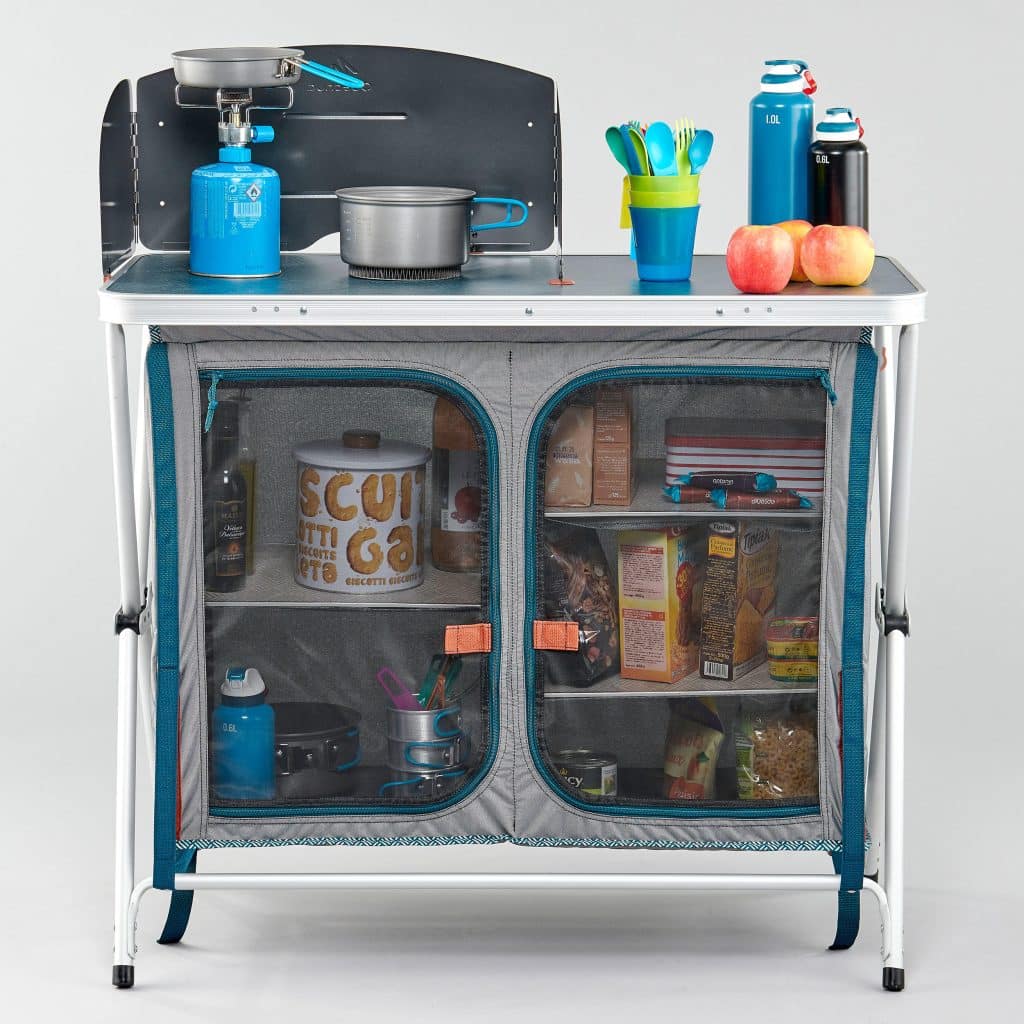 Mueble de cocina para camping