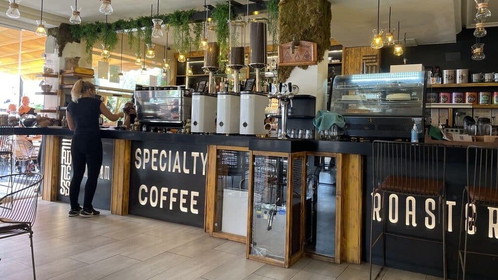 Madness coffee in benidorm, poniente beach