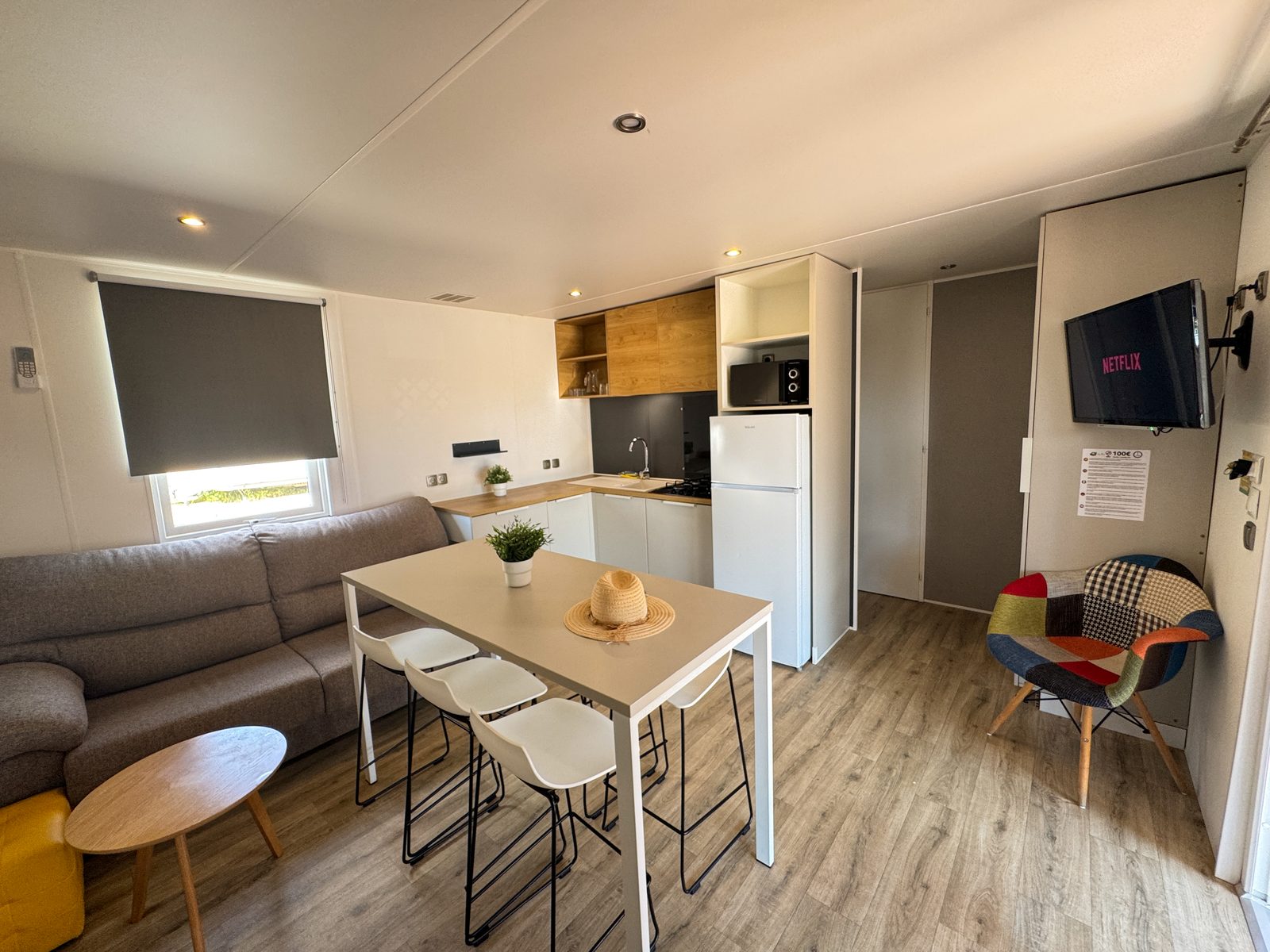 Cocina comedor de Bungalow Armanello XL