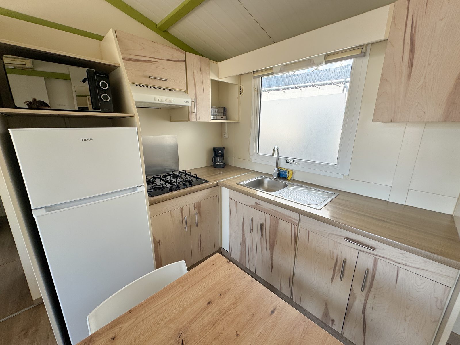 Cocina del bungalow Samoa