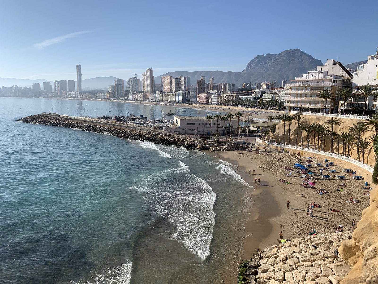 Vistas de Poniente desde el mirador