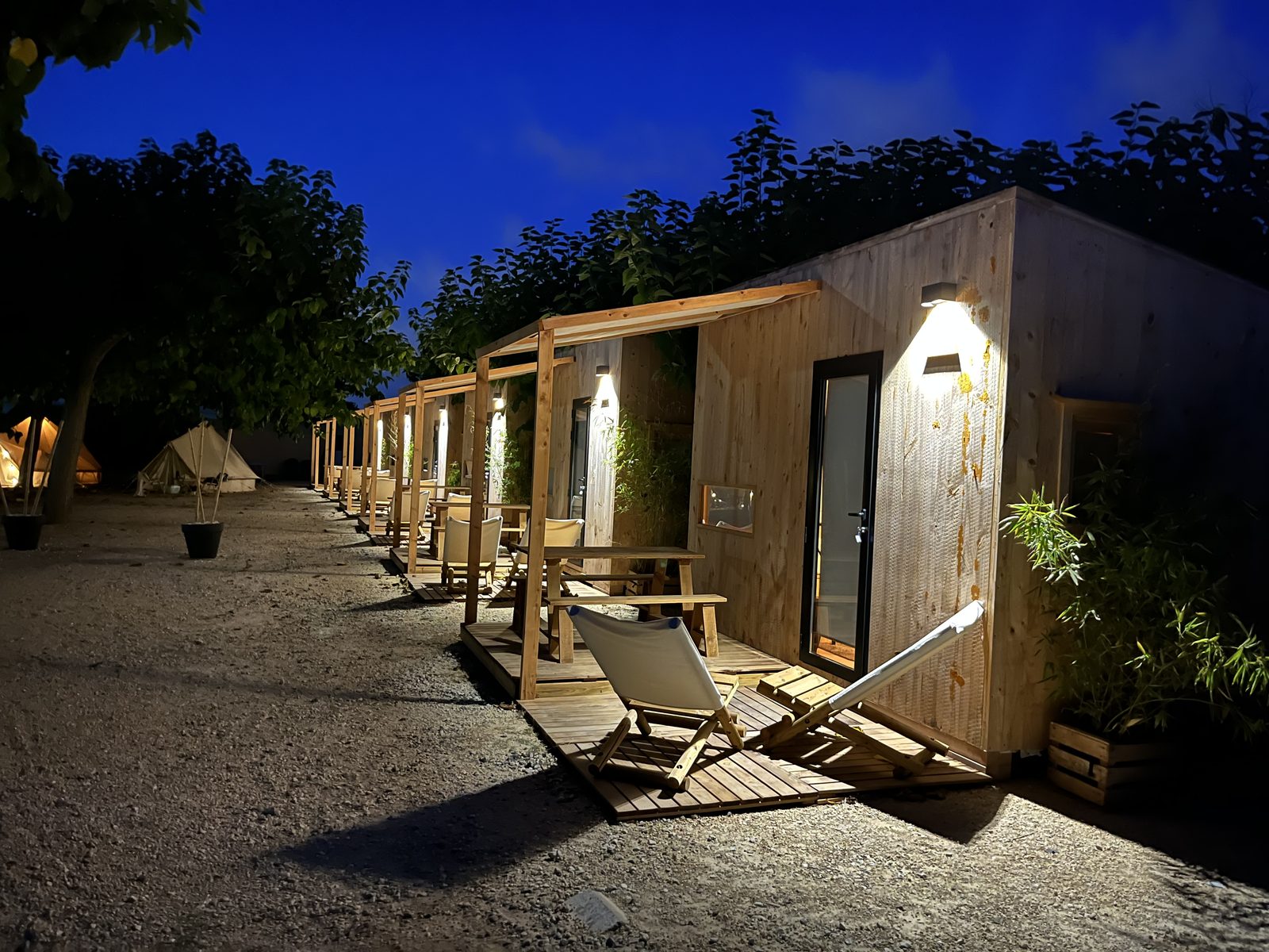 Tiny house Kampaoh de noche