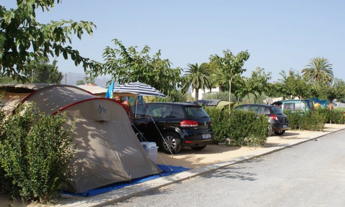 Tent pitches