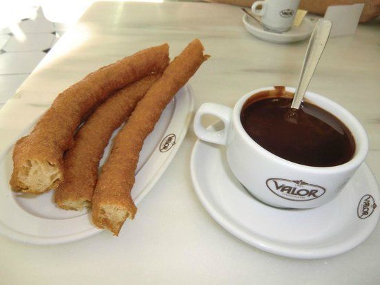 Chocolate con churros valor benidorm