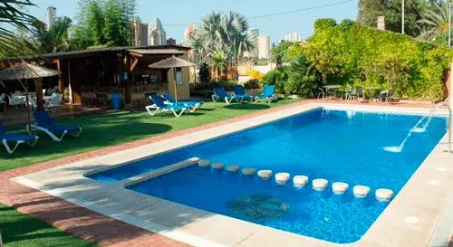 Campsite with pool in benidorm