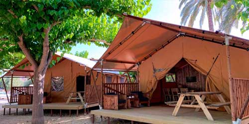 Safari tents in benidorm