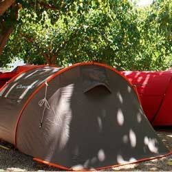 Camping for tents