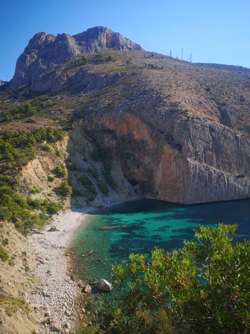 Las 12 Mejores Playas De Alicante Para Disfrutar Cala raco del corb altea o cala del collao