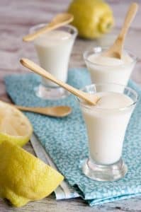 Receta rápida de crema de limón para hacer con tus hijos