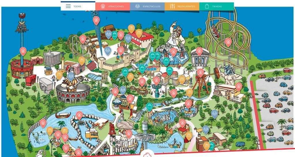 Kaart van Terra Mitica