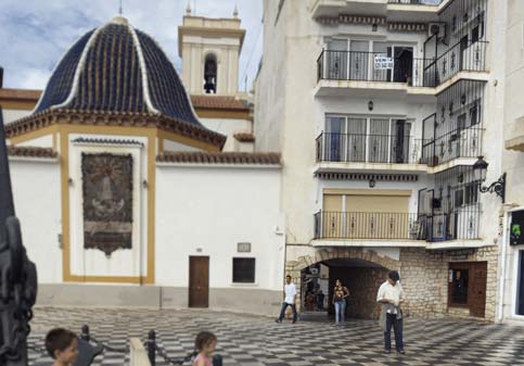 arco iglesia san jaime benidorm