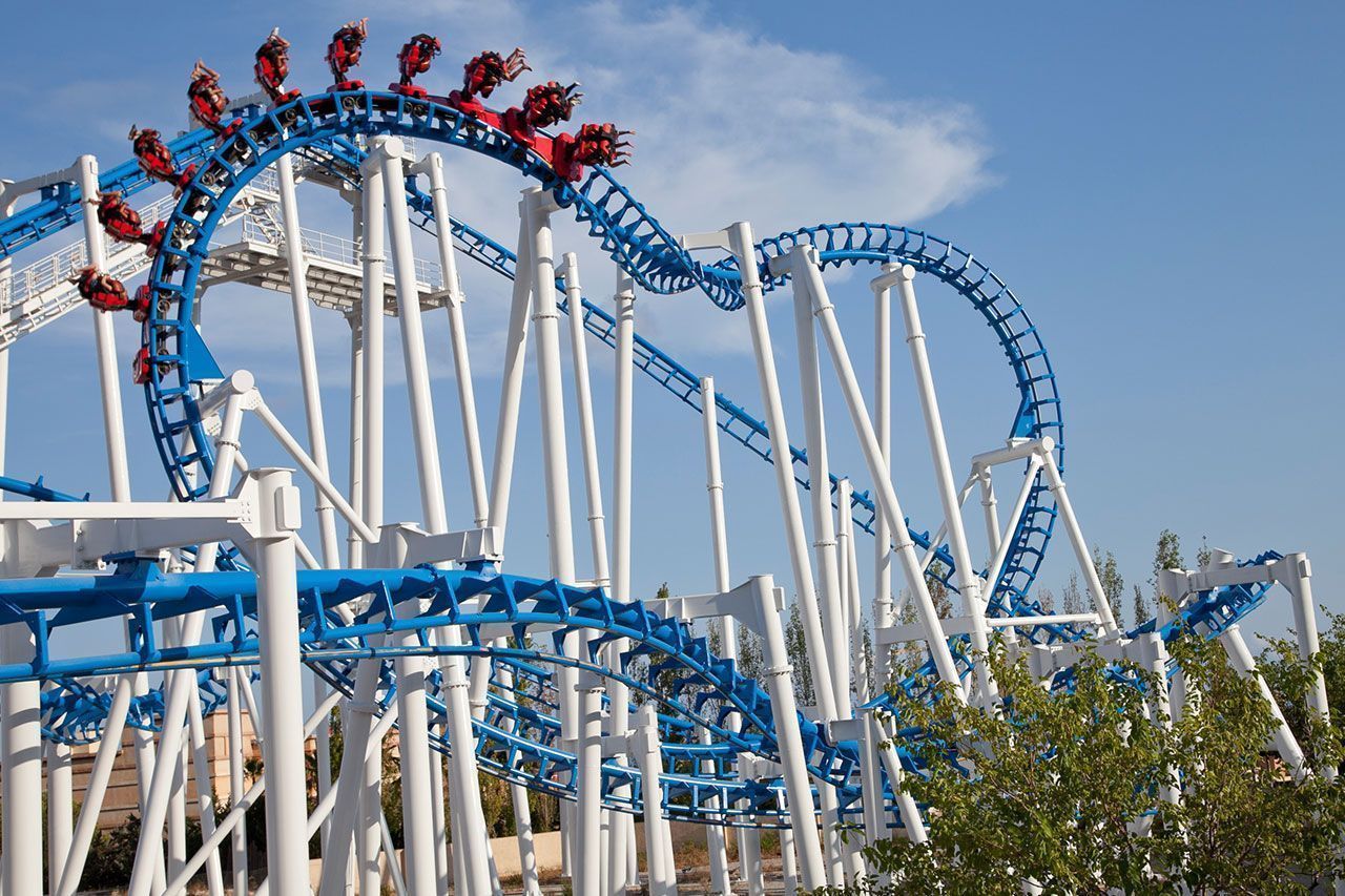 Terra mitica roller coaster