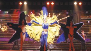 Dansers van de benidorm palace show