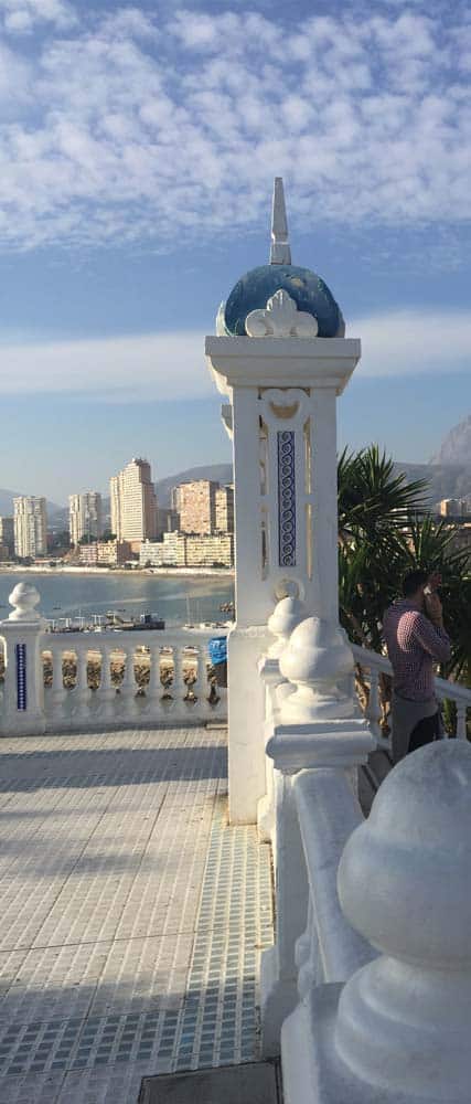 Mirador Del Castell Und Andere Aussichtspunkte In Benidorm Balustrada benidorm ti santonja